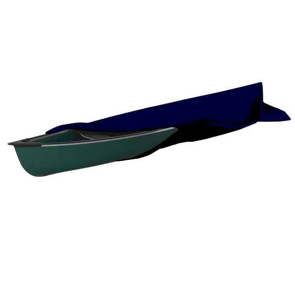 600D PU Coated Kayak/Canoe Boat Cover,3.8m length 1.2m width navy blue