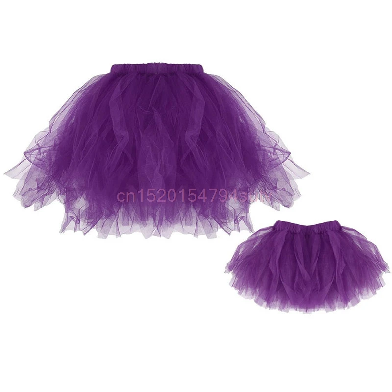 

Tutu Skirts Mini Ballet Princess Fancy Dress Party Kids Baby Girls Women Adult