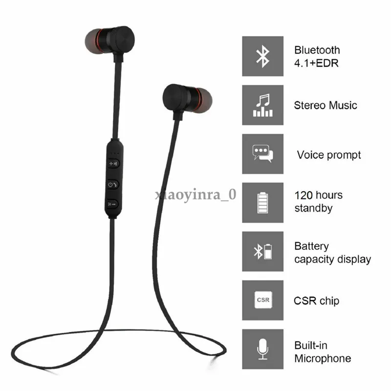Wireless+ Wired Bluetooth Sports Headset In-Ear Earbuds High Sound Quality Stereo Noise Reduction Earphones Earphones Wireless+ Wired Bluetooth Sports Headset In-Ear Earbuds High Sound Quality Stereo Noise Reduction Earphones Earphones