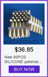 Хороший 40 шт. зубные коричневый маленький алмаз полировки боры силиконовой резины полировальные 2,35 мм