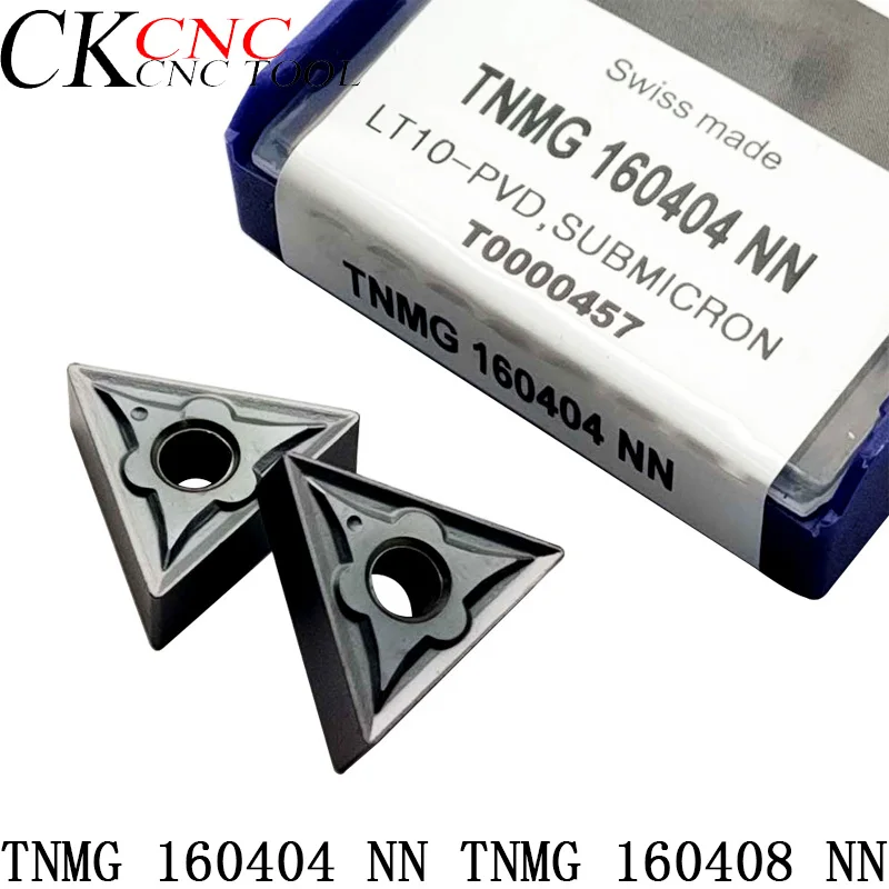 

10pcs TNMG 160404 NN TNMG 160408 NN CNC lathe Carbide Inserts