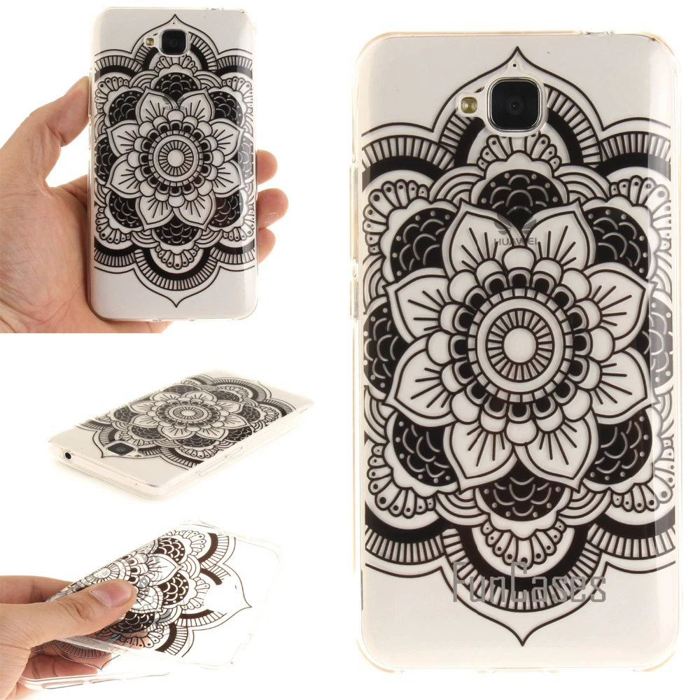 Lembut Silikon Kasus Untuk Huawei Menikmati coque 5 Kasus Penutup Untuk coque Huawei Y6 Pro Menikmati 5 Penutup 5 inch Huawei handphone Hauwei