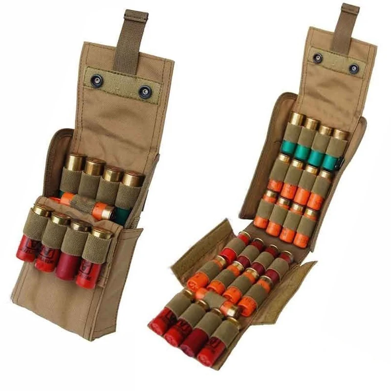 

Bandolier Belt Hunting airsoft molle pouch Tactical 25 Shot gun Shell cartridge belt Military Cartridge bag ammunition belt