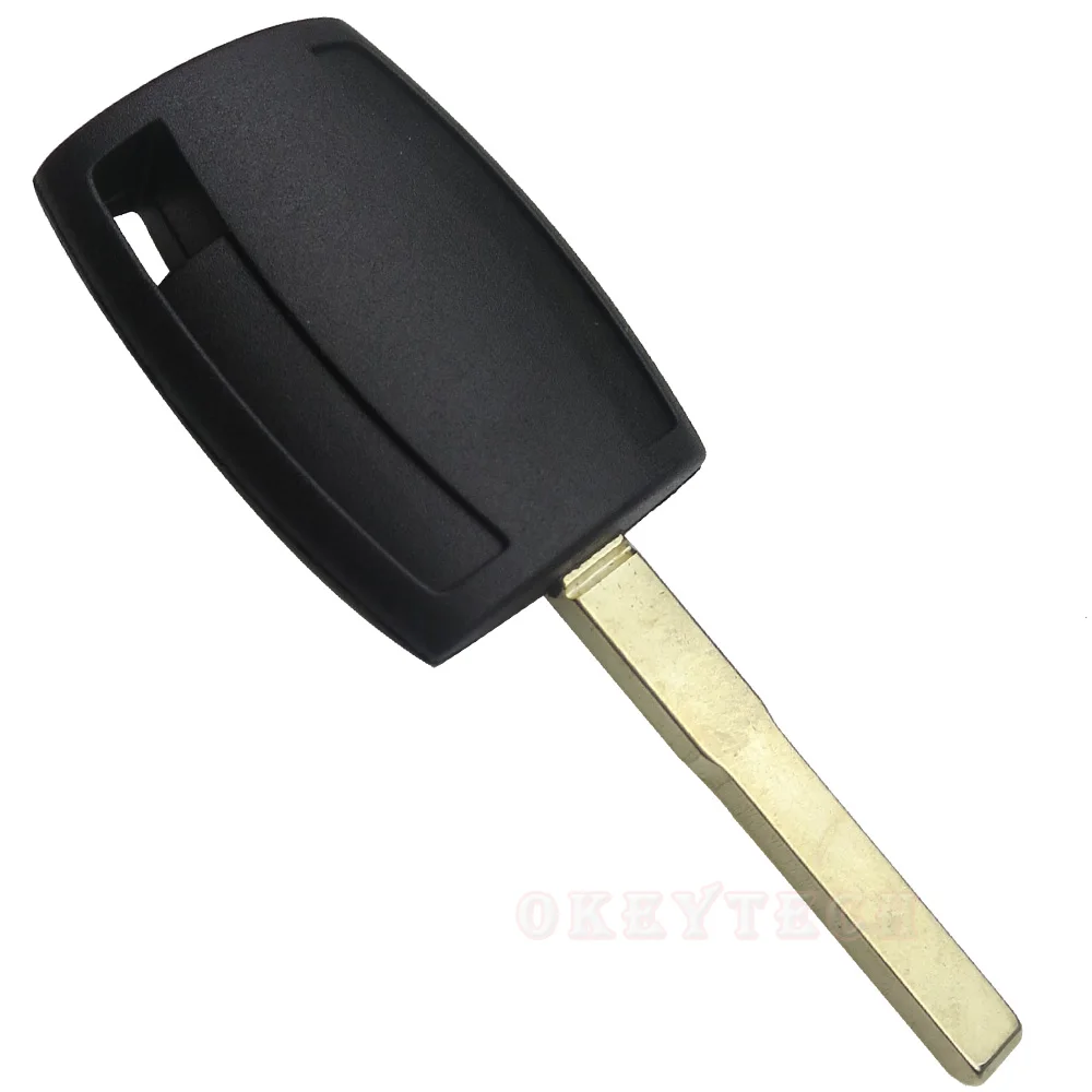 OKEYTECH 10PCS/LOT FOR FORD FIESTA MONDEO FOCUS C-MAX S-MAX GALAXY KUGA NEW STYLING TRANSPONDER KEY CASE HU101 KEY FOB SHELL