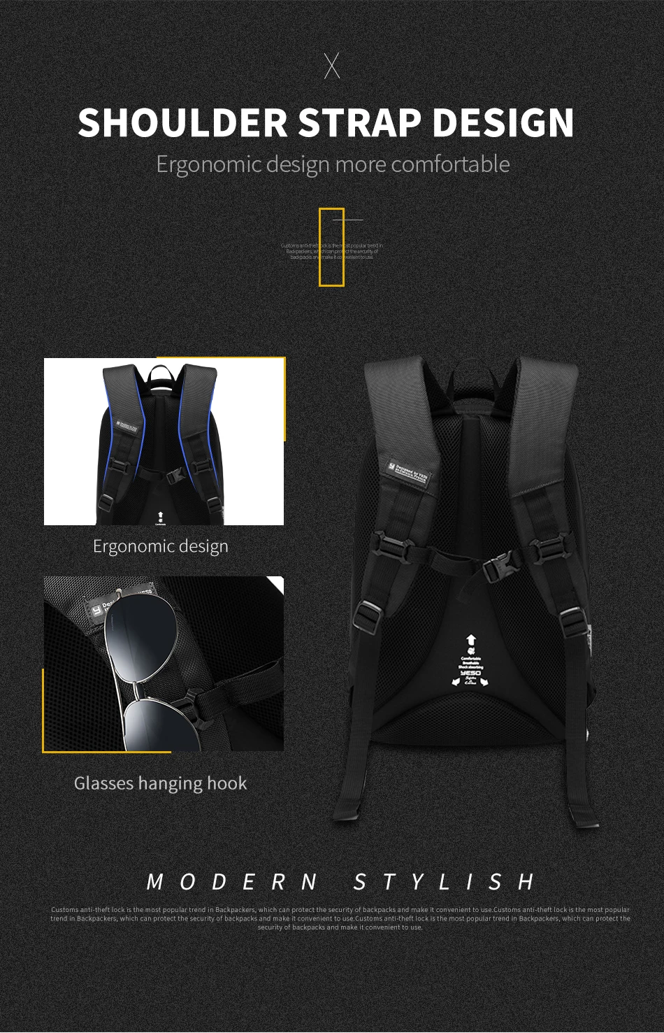 8Travel Backpack