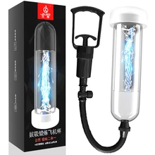 Men Penis Enlarger Vacuum Pump Sex Toys Bigger Growth Enlargement Dildo Extender Enhancer Pumps for Men Cock Dick Extend