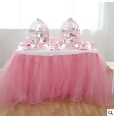 baby girl table decor