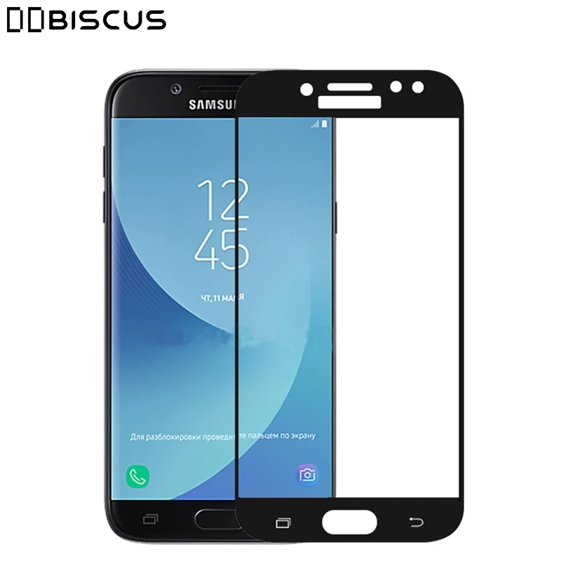 Закаленное стекло экрана полное покрытие протектор для samsung Galaxy J5 Pro J530F SM-J530F/DS SM-J530F SM-J530FM защитная пленка