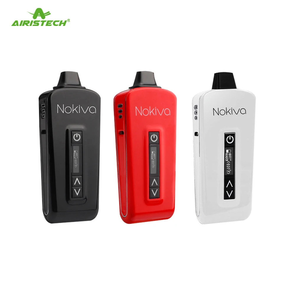 

Original Airis Herbva Nokiva Kit Electronic Cigarette With 2200mah Built In Battery Dry Herb Vape