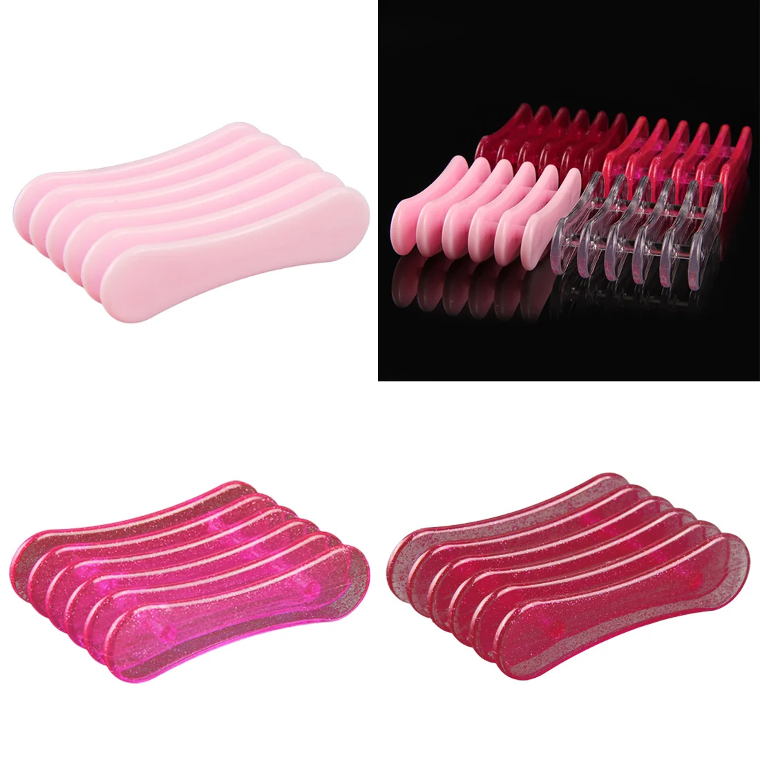 

Mini Fashion hot beauty Nail Tool Racks Solid Color Different color Nail Produtos Display Stand Tool for holding 5 pcs Makeup