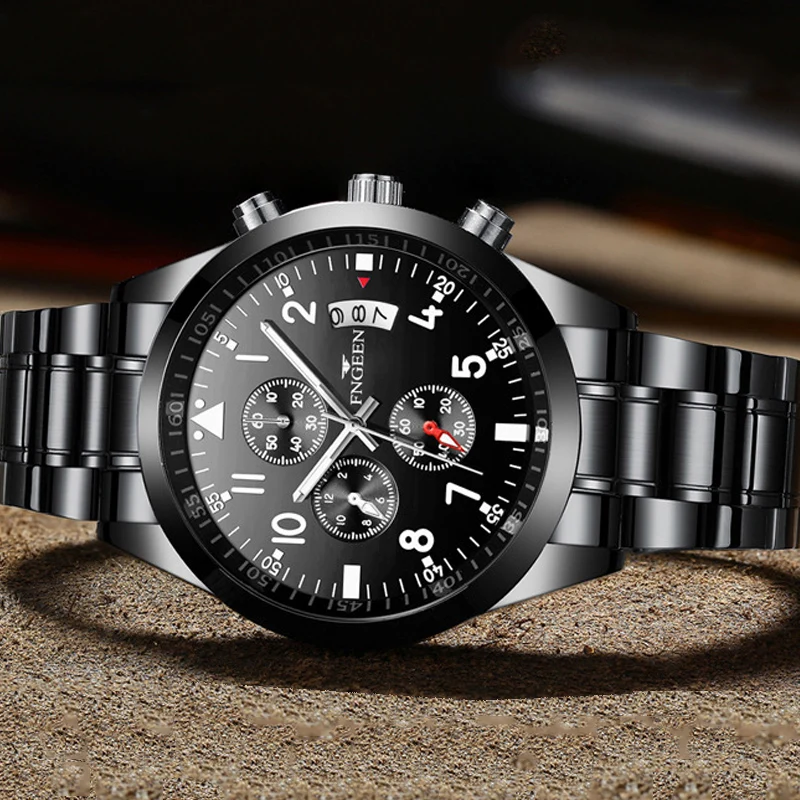 Для мужчин s часы Элитный бренд Relogio Masculino Военная Униформа кварцевые часы Подарки для мужчин повседневные из нержавеющей стали Мужской