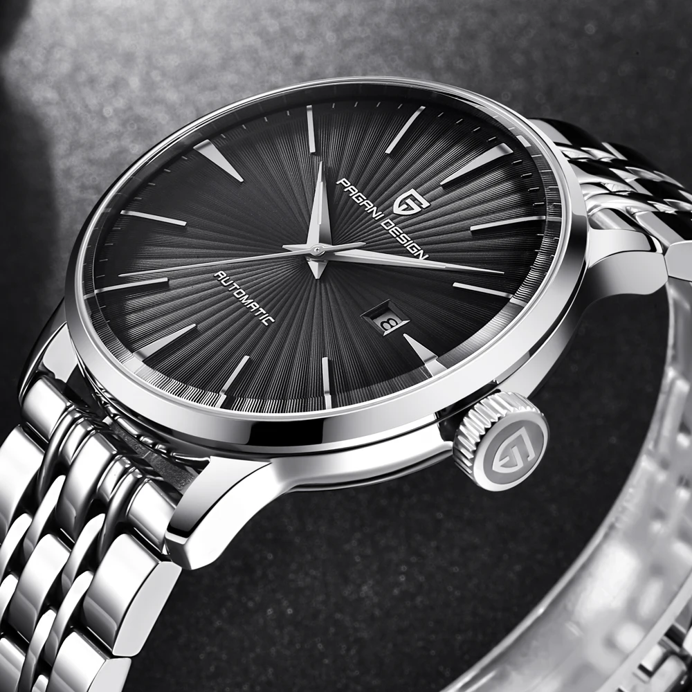 PAGANI Дизайн мужские часы Топ люксовый брендовый мужской автоматические механические часы водонепроницаемые Модные Простые бизнес часы Montre Hommes
