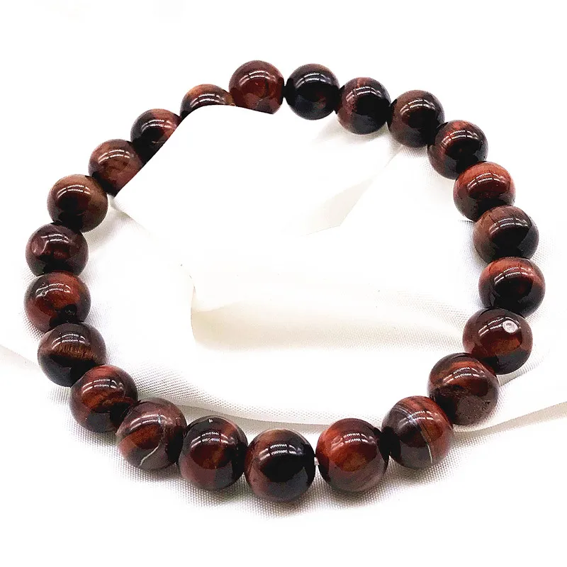 

18.5 cm Bracelet Elastic Women Nature Really Stone 8 mm Opal Rose Quartzs Agates Tiger eyes Moss Agates Wen Jewelry girls Gift