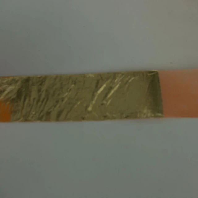 1000pcs/pack 14*14CM Copper Imitation Gold Leaf Color 2.5 Gold