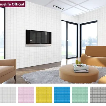 

3d cartoon anime pattern soft package wallpaper bedroom living room children room waterproof anti-collision foam wall stickers