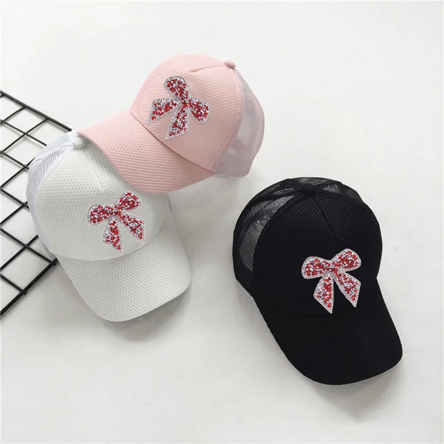 Rhinestone Iron-On Patches For Clothes Colorful Bow-Knot Sticker Tottenham Clothing Decoration Decal Patches For Jackets1 (1)