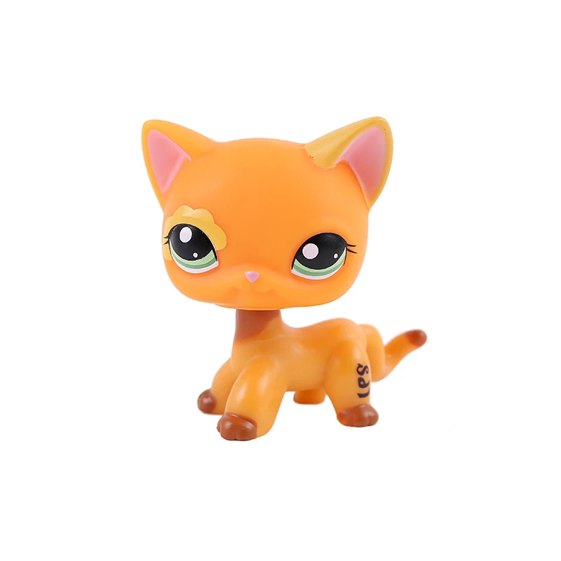 

Pet Shop Lps Toy Dog Collection Standing Short Hair Cat Cocker Spaniel Collie Dachshund Great Dane White Pink Littlest Animal