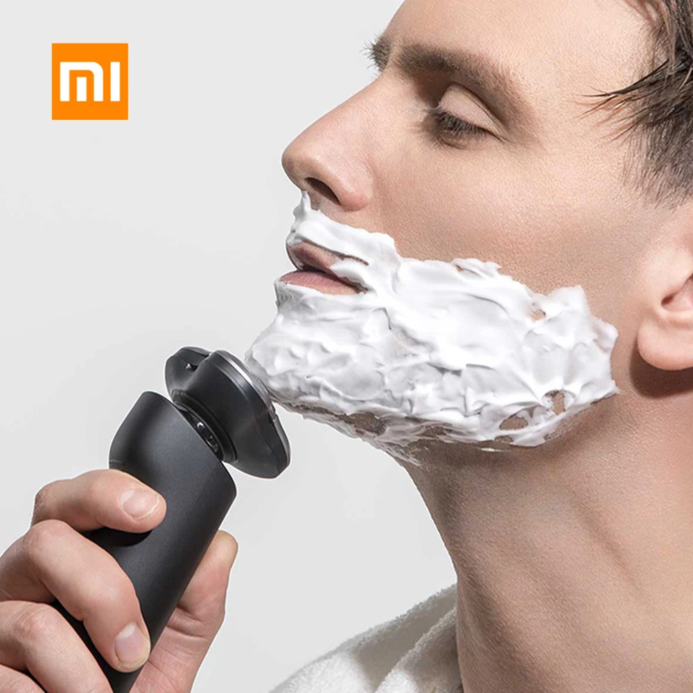 Электробритва Xiaomi Mija MJTXD01SKS с 3D поплавок для сухого и влажного бритья
