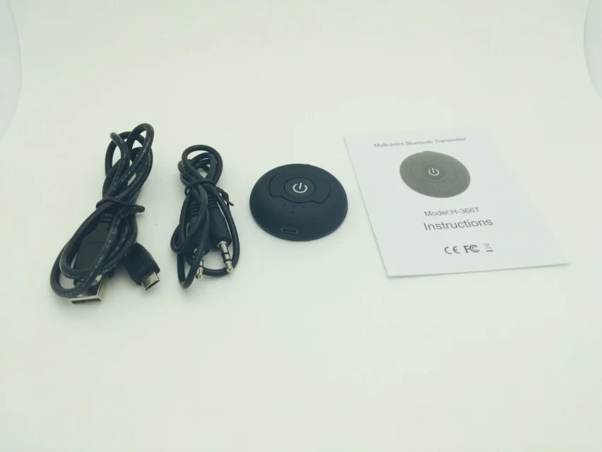 H 366T 1 трейлер 2 беспроводной аудио Bluetooth передатчик музыкальный стерео Ключ