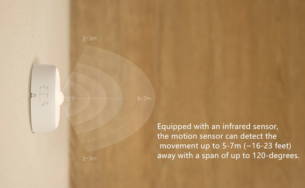 Yee светильник светодиодный ночной Светильник умный датчик Инфракрасный человеческого тела PIR датчик движения крючки пульт дистанционного управления xiaomi mi jia mi домашняя лампа Прихожая Новинка