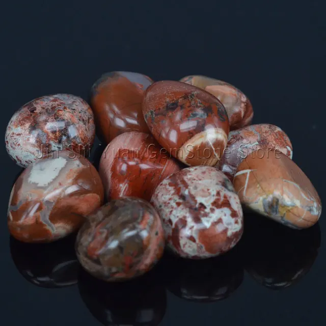 Bulk Tumbled Red Silver Leaf Jasper Stone Natural Polished Gemstone Supplies For Wicca Reiki And Energy Crystal Healing Bulk Gemstones Bulk Healing Crystalsbulk Crystals Aliexpress