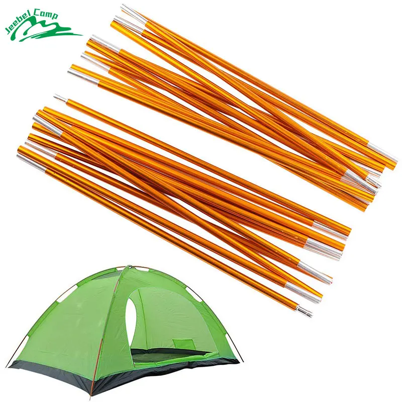 2pcs/set 3.6M*2 Tent Rod Aluminium Alloy Outdoor Camping Tent Pole