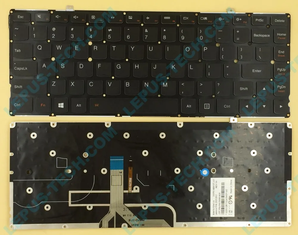 

English US backlight keyboard for LENOVO YOGA 2 PRO 13 backlit keyboard US layout