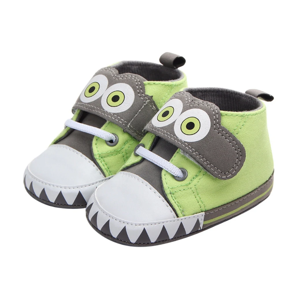 

Boys Baby Shoes Newborn Infant Toddler Footwear Sneakers Cartoon Animal High Top Sports First Walker Prewalkers