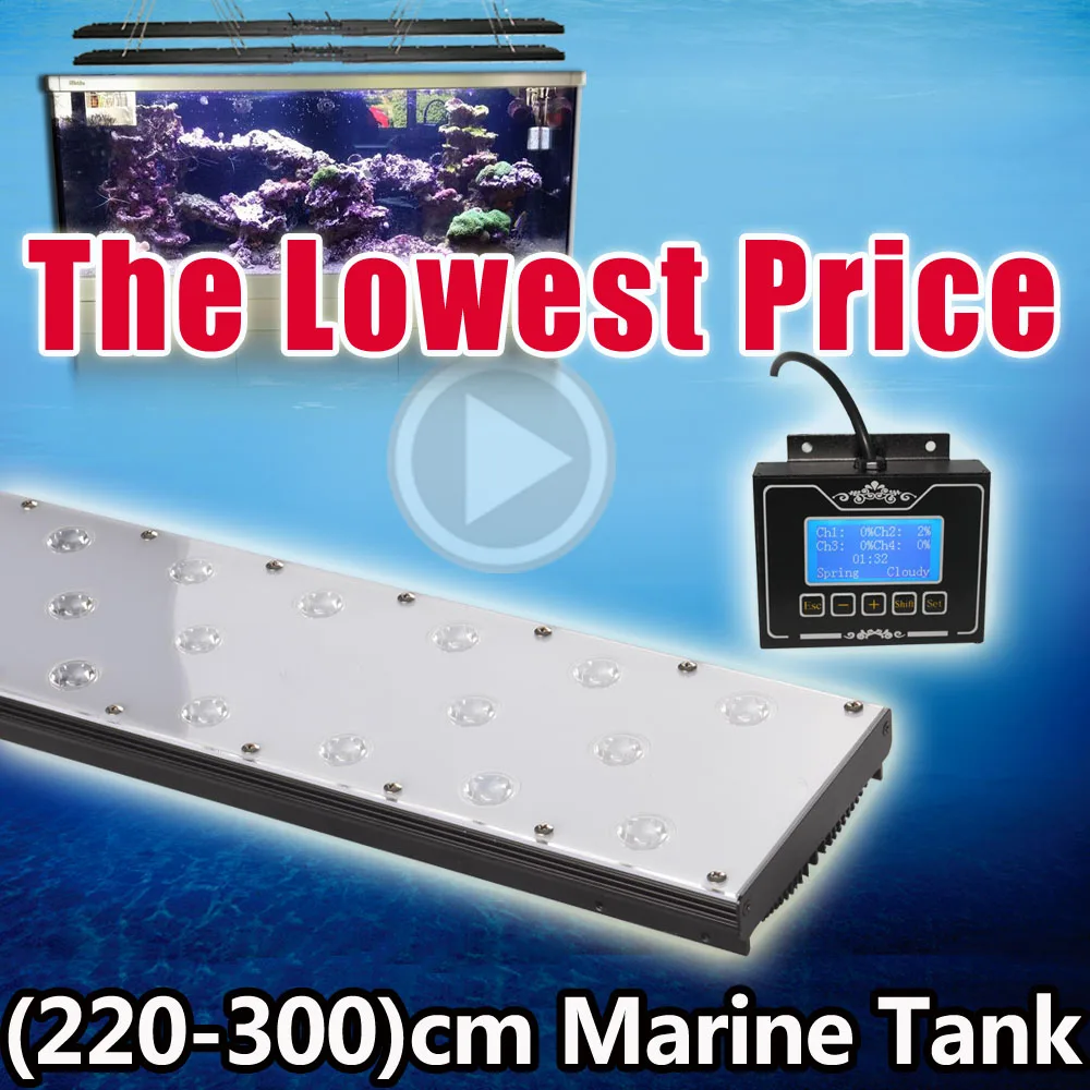 Programmable Aquarium led Lighting Marine Reef led fish Tank lamp