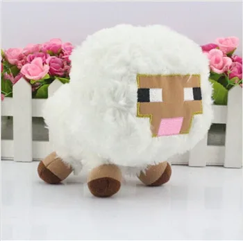 minecraft pink sheep plush