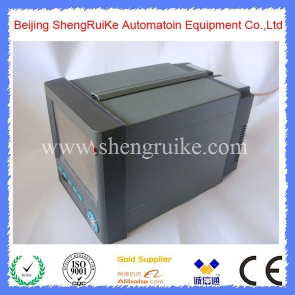 English Menu 4 Channel Paperless Recorder Universal Input 220VAC