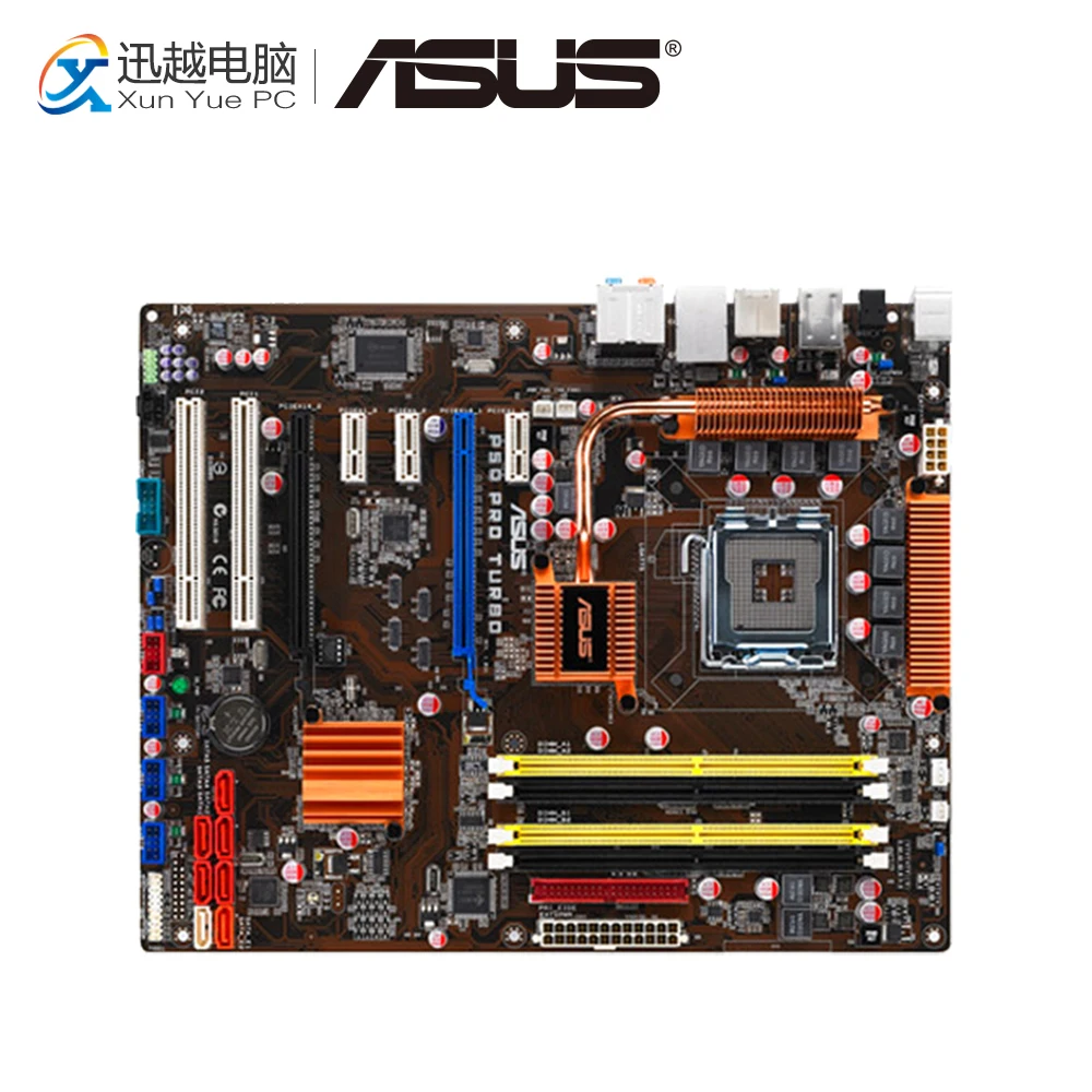 

Asus P5Q PRO Turbo Desktop Motherboard P45 Socket LGA 775 DDR2 16G SATA2 USB2.0 ATX