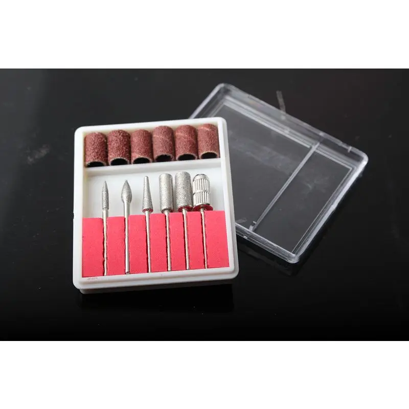 

2.35mm Emery Polishing Head Electric Nail Grinder Nail Wheel Metal Engraving Needle Sand Ring Nail Polish Tool NAIL TOOL SET