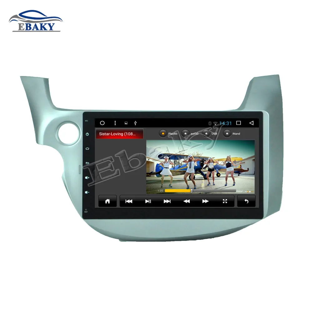 Best NaviTopia 10.1inch 1GB/2GB Quad Core/Octa Core Android 7.1/8.1 Car DVD Radio for Honda Fit 2008 2009 2010 2011 2012 2013 GPS 17