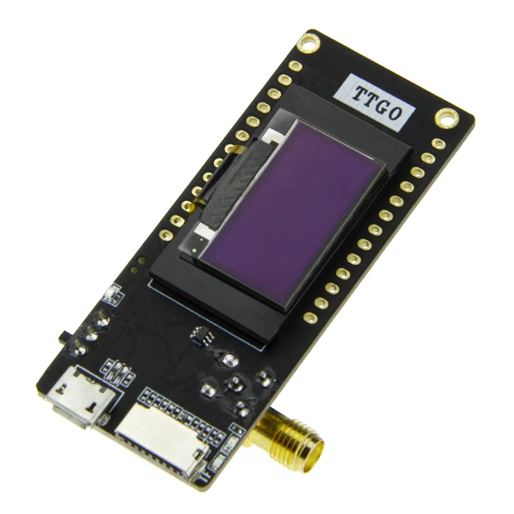 TTGO LoRa32 V2.1_ 1,6 версия 433/868/915 МГц ESP32 LoRa OLED 0,96 дюймовая SD карта Bluetooth WI-FI Беспроводной модуль ESP-32 SMA