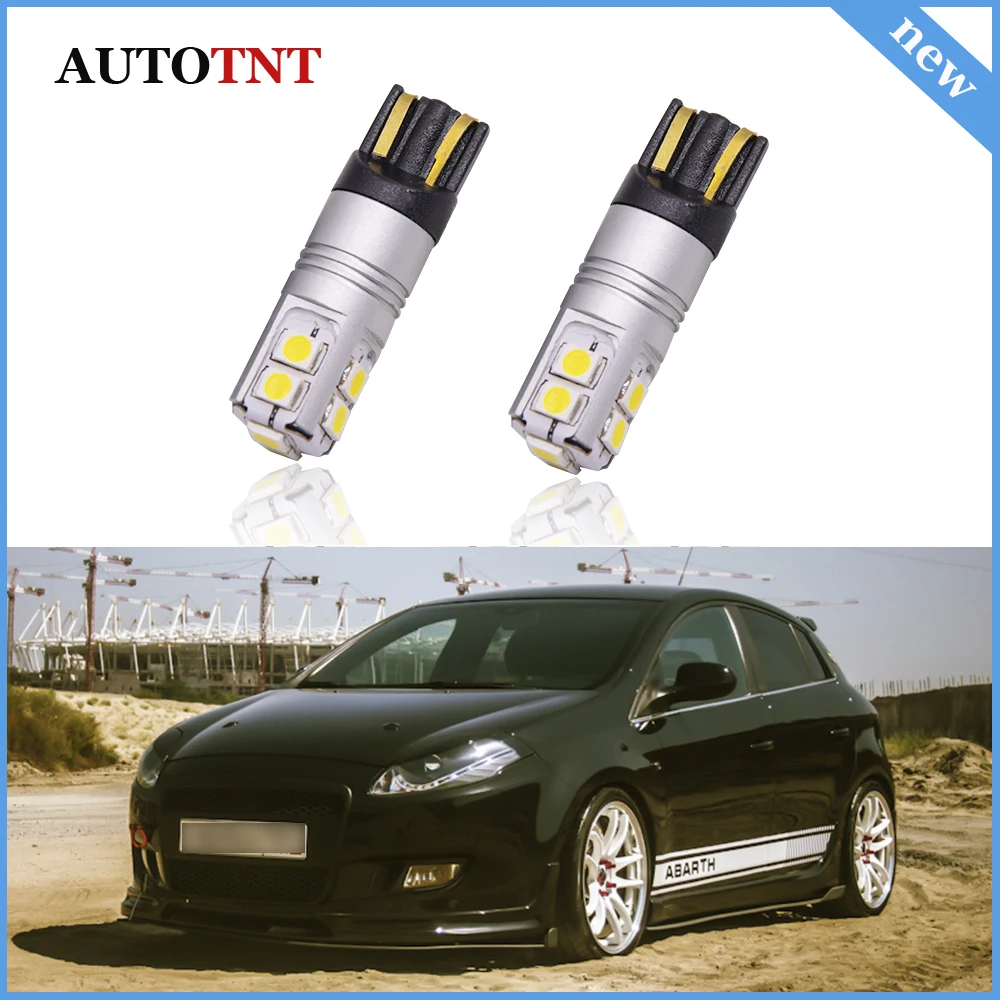 

T10 led w5w bulb light lamp 194 168 canbus no error for FIAT 131 500 G2 Albea Brava Bravo Croma 2 Doblo Fiorino Ducato Uno