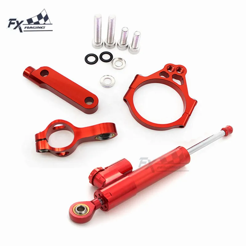 

CNC Motorcycle Stabilizer Steering Damper Mounting Bracket Support Kit For Kawasaki VERSYS 1000 2012 2013 2014 2015 2016