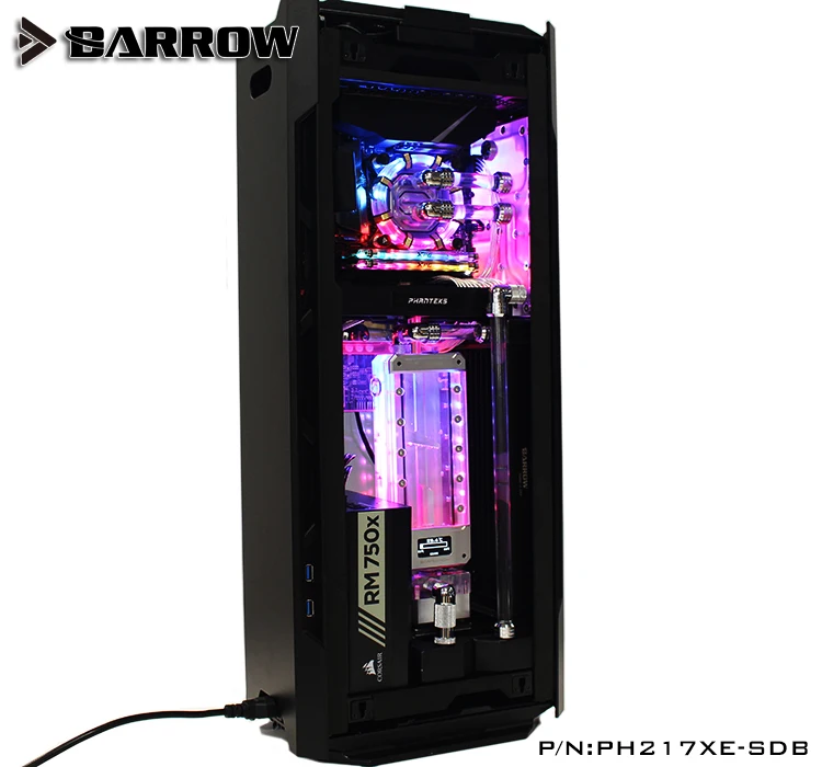 Барроу PH217XE SDB водная доска для Phanteks 217XE чехол Intel CPU водный блок и одно GPU