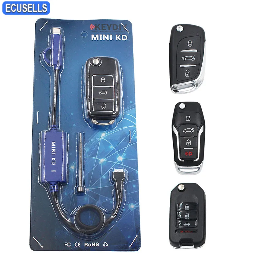 

Newest Mini KD Key Generator Remotes Warehouse in Your Phone Support Android Make More Than 1000 Auto Remotes + 4pcs KD Remotes