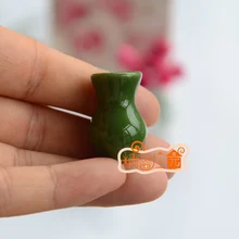 Мини кукольный домик мебель аксессуары для мини-модели темно-зеленая ваза два комплекта искусства над США