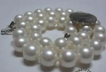 

classic AAA++12mm south sea white round pearl necklace 22inch 925s