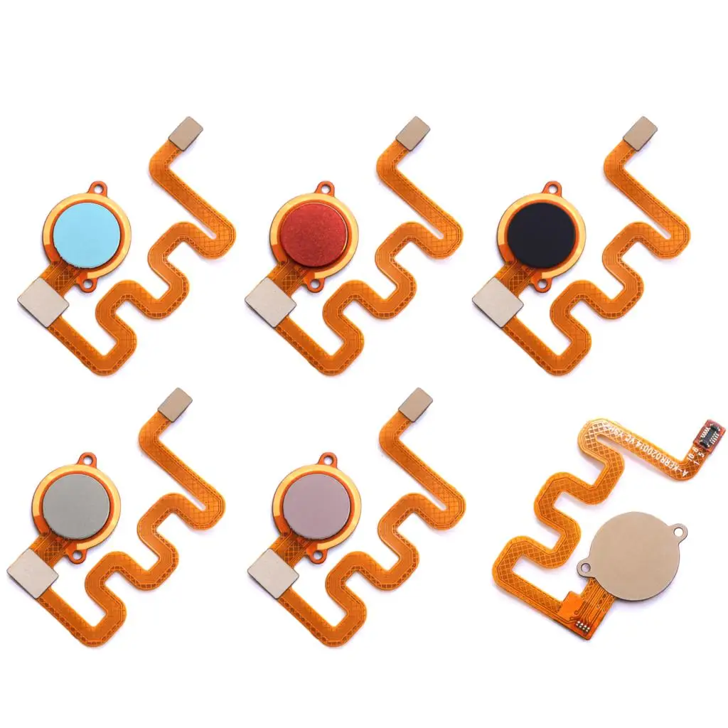 

touch ID Fingerprint Sensor scanner Home Return Key Menu Button Flex Cable Ribbon for xiaomi mi A2 lite