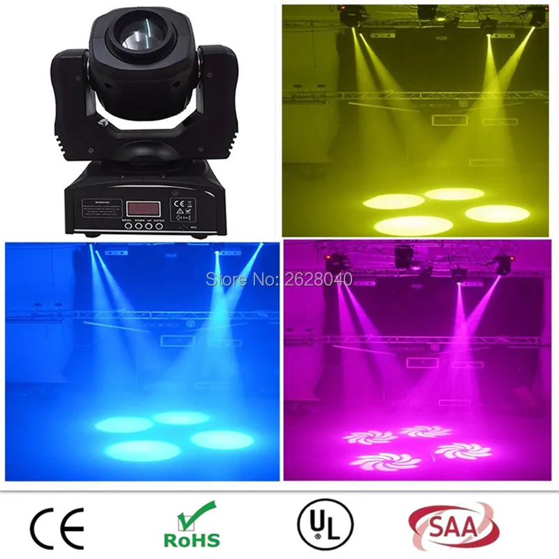 

(1 pcs/lot) LED moving head 60W spots Light /DMX Stage LED effect stage lighting/ 60W LED Moving Head led /disco dj lights