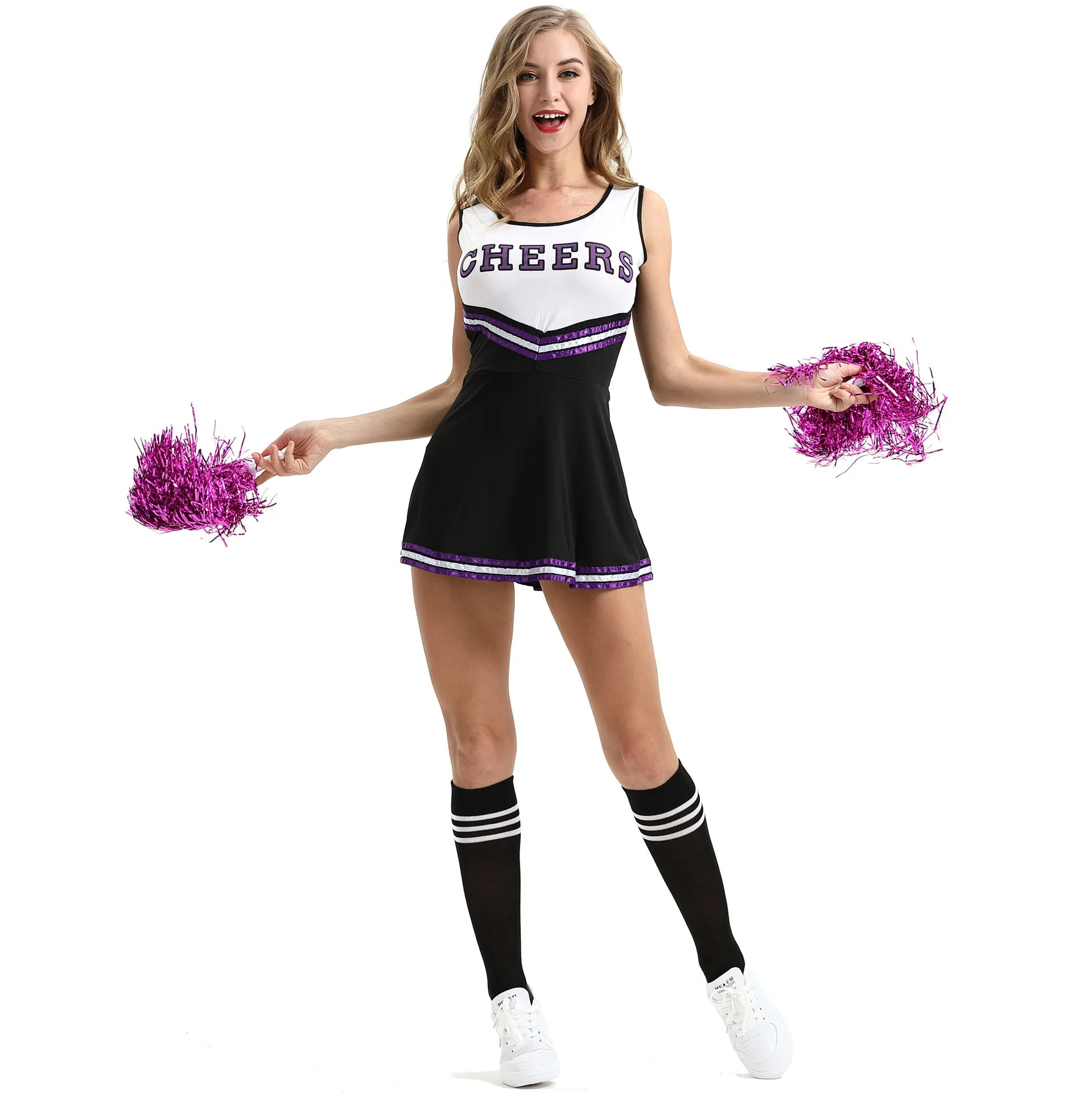 Jingannon Cheerleader Costume Schoolgirl Lingerie Dirndl School Girl Sexy Costumes Women Cosplay Halloween Disfraz Mujer Sexi Xs-xxl Size -Zentai shop online HTB1pAKdelKw3KVjSZFOq6yrDVXaV.jpg