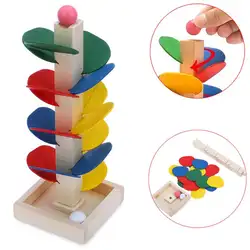 Деревянные игрушки красочные разборки лист с шариками для детских пазлов в сборе Детские Игрушки учебный образовательный подарок для