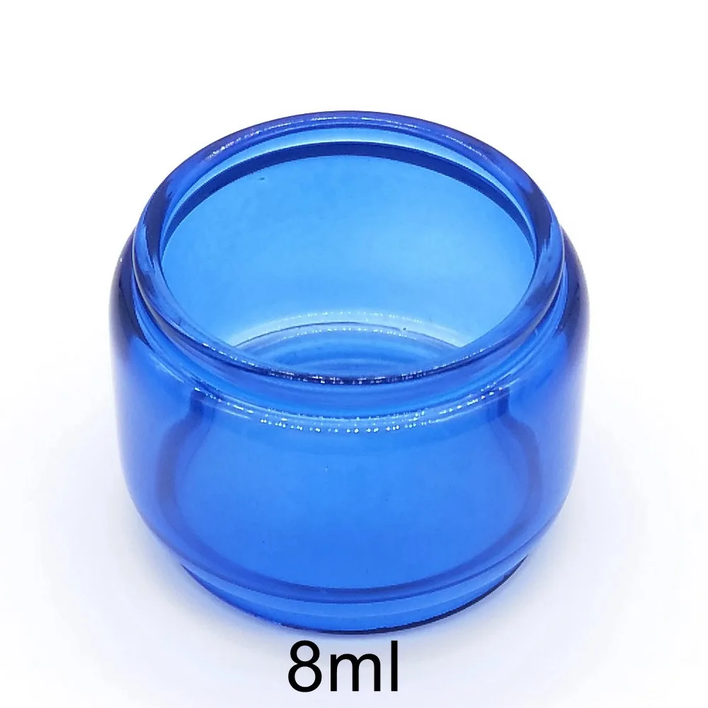 Красочная стеклянная трубка с пузырьками пирекс 8 мл для SMOK TFV12 Prince Tank Atomizer для Stick Prince/Mag 225 Вт TC Kit Vape аксессуар - Цвет: blue(8ml)