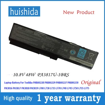 

10.8V 48wh PA3817U-1BRS New original Laptop bettery for Toshiba Satellite PA3816 PA3818 PABAS228 PABAS229 PABAS227