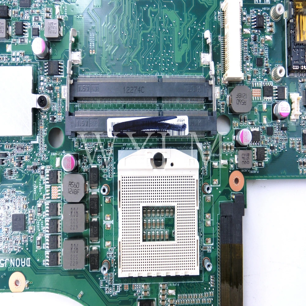N55SF материнская плата PGA989 HM65 REV2.0 для ASUS N55S N55SL Материнская ноутбука