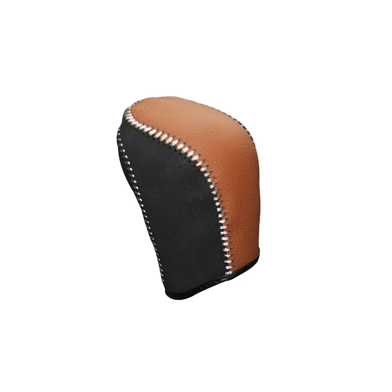 Heated Genuine Leather Shift Knob Cover For Nissan Teana 2013 Year