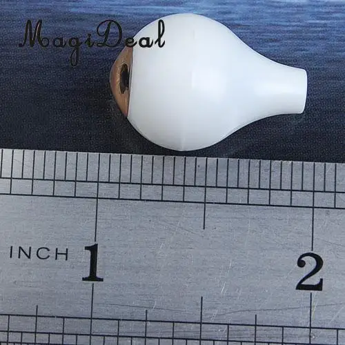 8Pcs/Pack Round Acrylic Doll Eyes Eyeballs for Dolls Plush Animal Toys Halloween Props DIY Craft Accs 16mm